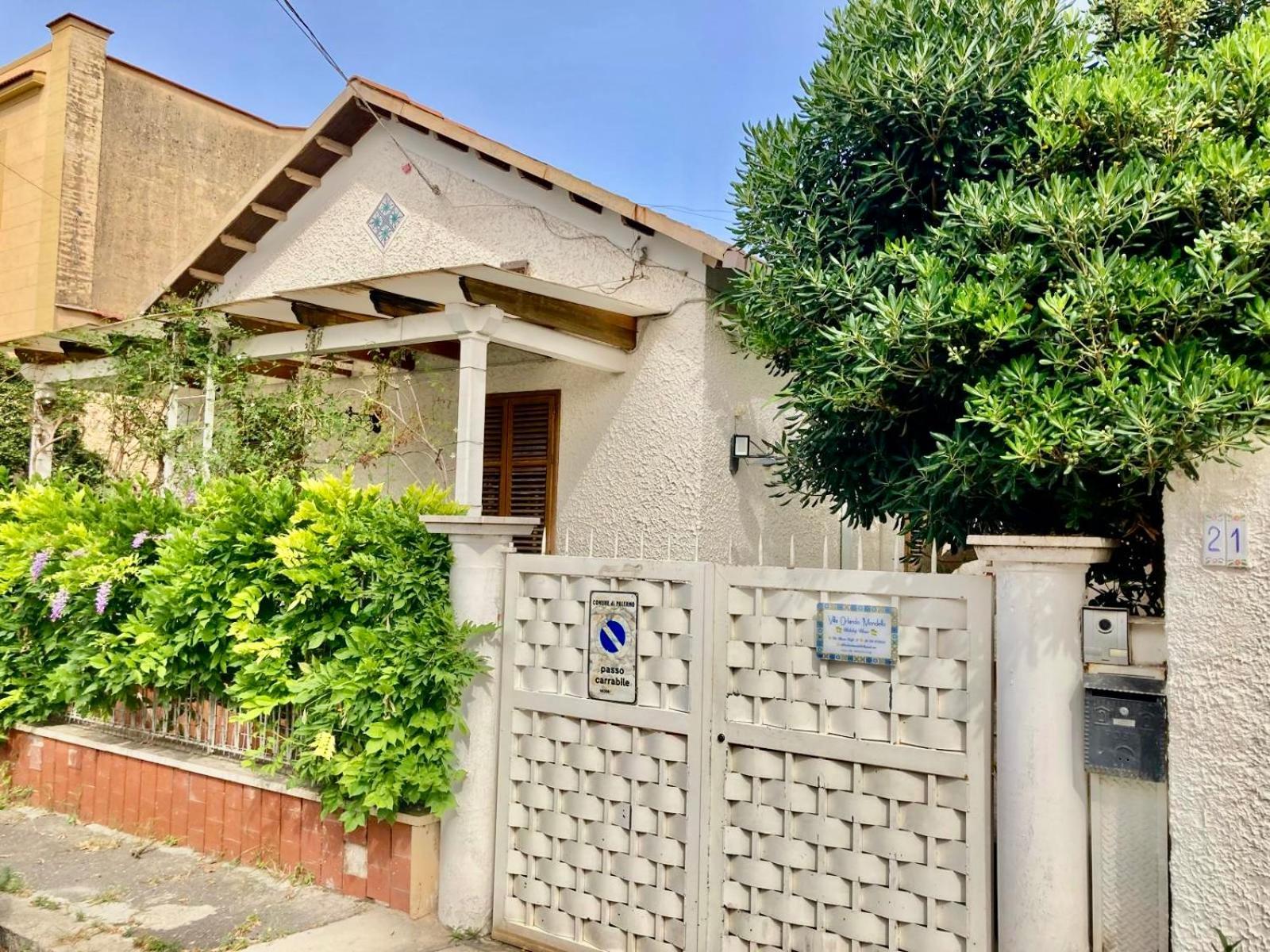 Villa Orlando Mondello Palermo Dış mekan fotoğraf